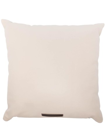 Brunello Cucinelli - matte-effect leather cushion - unisex - Calf Leather - One Size - Neutrals