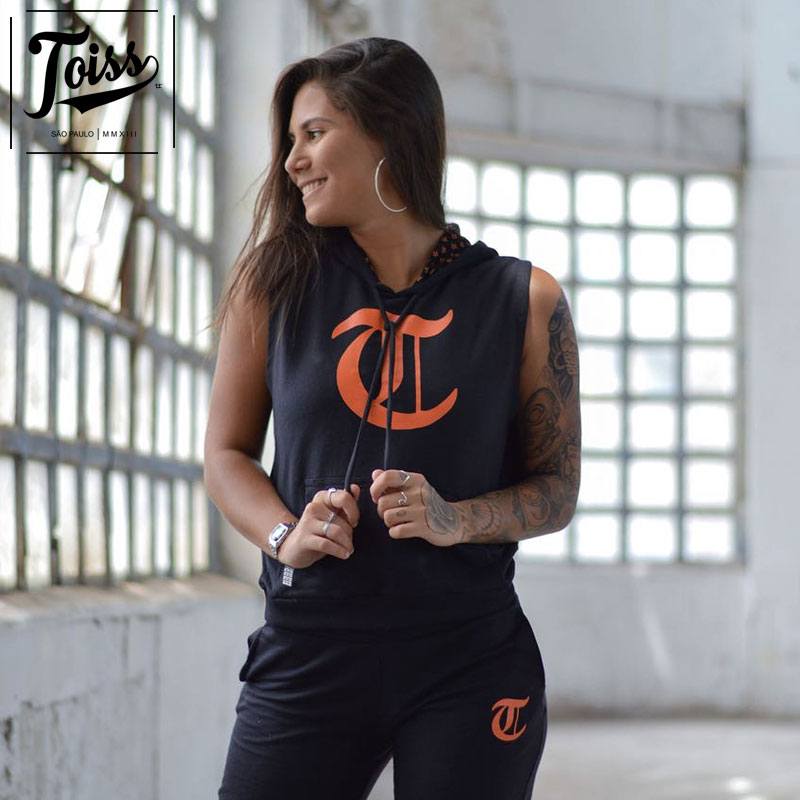 Toissレディース スウェットタンクトップパーカー ブラック P 日本サイズs M 通販 Lineポイント最大5 0 Get Lineショッピング