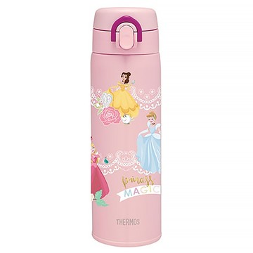 THERMOS 膳魔師 迪士尼公主保溫瓶 JALC-500  粉色  500ml  1個
