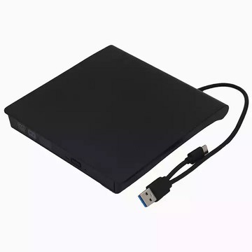 USB/Type-C 接口外置光驅移動DVD刻錄機筆記本電腦光盤驅動器拉絲【宜家良品百貨】