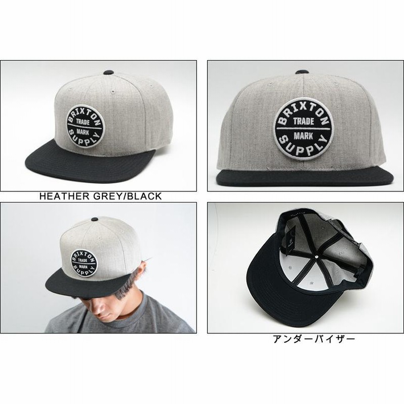 BRIXTON OATH 3 SNAPBACK CAP ブリクストン キャップ スナップ