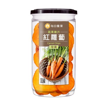 🧨年前最大檔【全館85折】罐裝紅蘿蔔脆片150G 每日優果｜加入購物車享優惠，只到01/08 09:59⛔