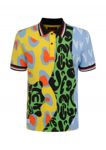 Fred Perry X Raf Simons - Polo Shirt - Mens - Multicolour
