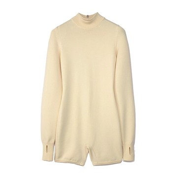 W Nike ESC Wool Bodysuit 連身衣 米色 DR5403-113