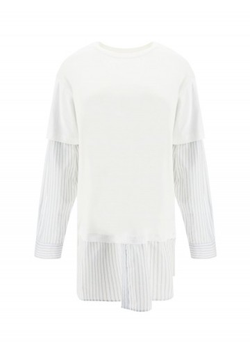 Mm6 - T-shirt - Womens - White