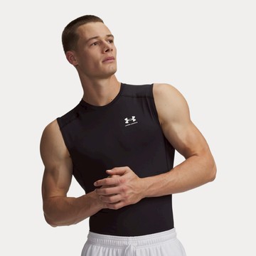 【UNDER ARMOUR】UA 男 HG Armour 背心T-Shirt_1361522-001