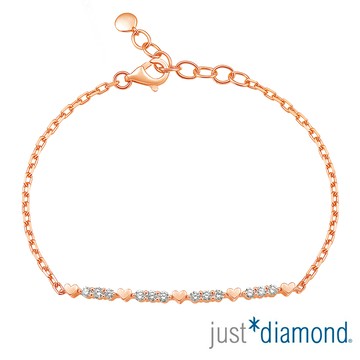 【Just Diamond】Eternity 永恆心漾 鑽石手鍊