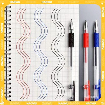 🔥台灣現貨速發🔥辦公中性筆 0.50中性筆 黑紅藍水性筆 辦公原子筆批發 學生考試專用簽字筆 考試筆 辦公文具 公司辦公