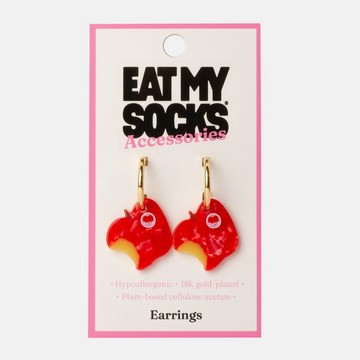 EAT MY SOCKS / 耳環 / 蘋果