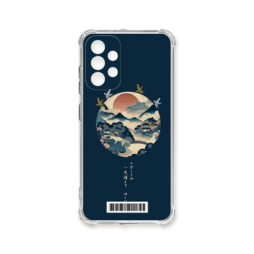 A系列(其他) 殼 TRON 三星 A52/52s 圓形復古山水畫系列  載具 四角防摔殼 手機殼