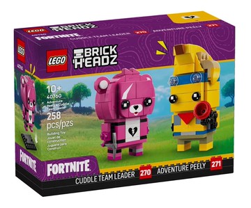 【LEGO 樂高】磚星球〡 40760 大頭系列 香蕉人與粉紅熊 Adventure Peely & Cuddle Team Leader
