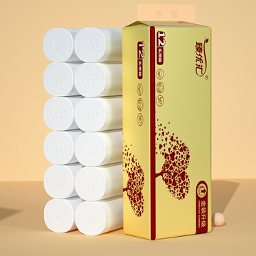 12卷紙巾卷紙無芯衛生紙家用實惠裝廁紙擦手紙餐巾紙卷筒紙整箱批