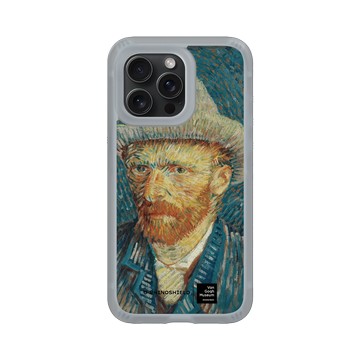 iPhone 15 Pro Max AirX 流變灰 - Van Gogh Museum - 戴灰氈帽的自畫像