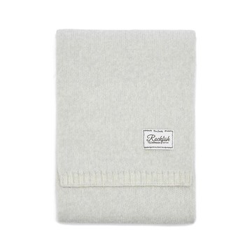 韓國 Rockfish Weatherwear FLUFFY SCARF 親膚針織圍巾 淺灰色 LIGHT GREY