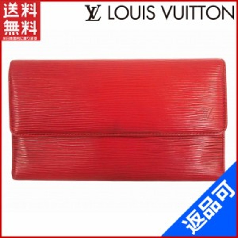 ルイヴィトン 財布 LOUIS VUITTON 長財布 三つ折り財布 ポルト ...