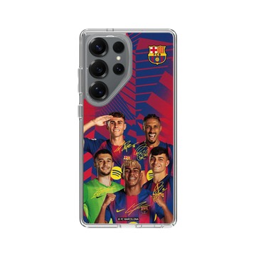 Galaxy S25 Ultra Clear 透明 - FC Barcelona - Squad Energy