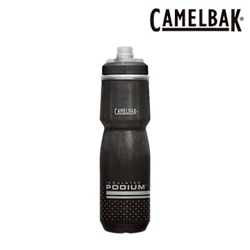 CAMELBAK PODIUM CHILL保冷噴射水瓶 CB1873001071｜710ml 黑