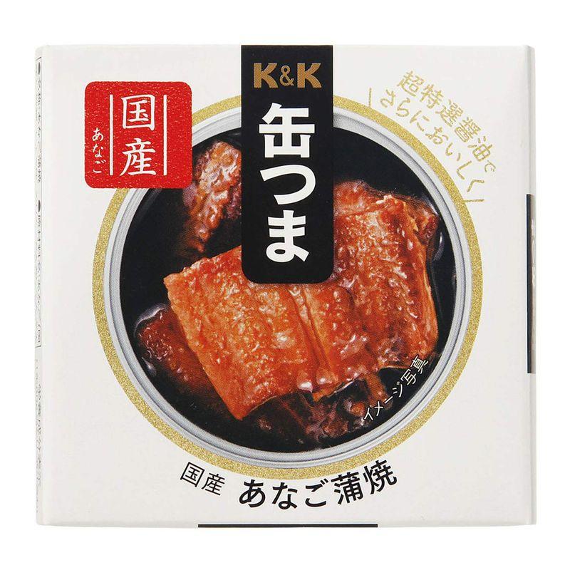 KK 缶つまプレミアム 国内産あなご蒲焼 80g