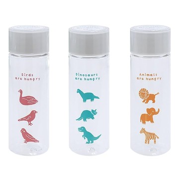 YAMADA 動物冷水瓶  165ml  3個  粉色 + 藍色 + 橘色