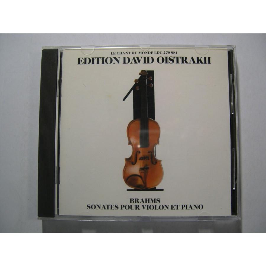 Brahms   Violin Sonatas  No.1-3   David Oistrakh, Sviatoslav Richter, Frida Bauer    CD