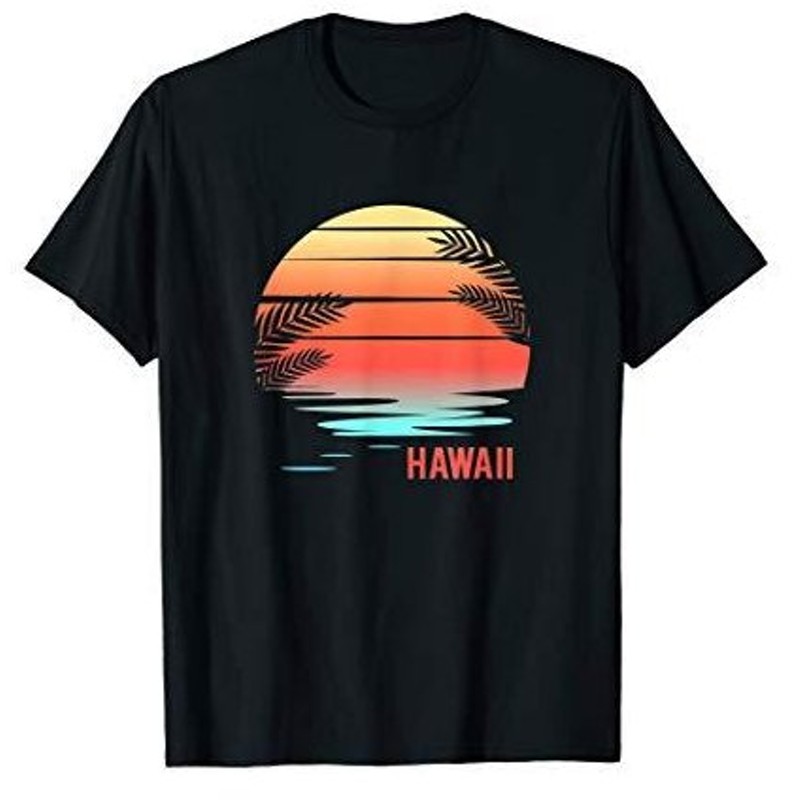 Tシャツ 男性向 ハワイファミリーバケーションサンセットイラストtシャツ 通販 Lineポイント最大0 5 Get Lineショッピング