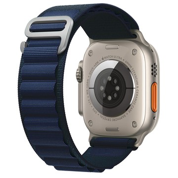 Case Studi Apple Watch Ultra 3/2/Ultra/Series 11/10/9/8/SE3/SE2 (49/46/45/44mm)  Rovers運動型錶帶-海軍藍