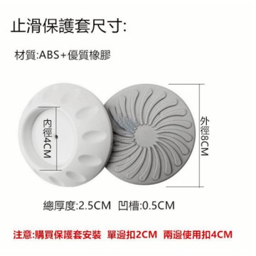 台灣公司貨 現貨 止滑片 防滑片 門欄零件加固器 U卡 門欄配件 U型件 Y型槽 裝樓梯 圓柱型 止滑保護墊 防踢導向