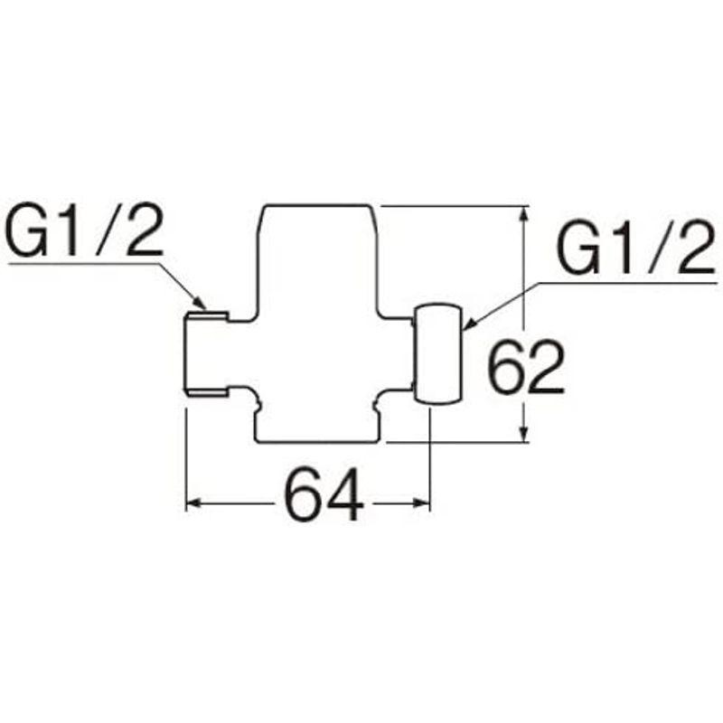 SANEI 配管部品 ミニ減圧弁 止水栓部取り付け用 V7110-1-13 | LINE