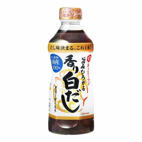 キッコーマン 旨みひろがる香り白だし 500ml ×12 メーカー直送