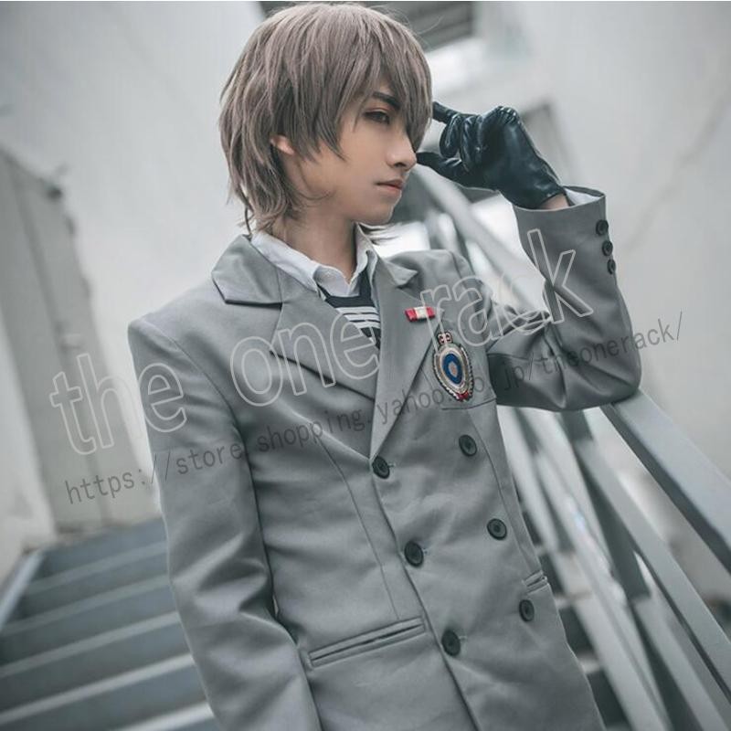 ペルソナ5 風 明智吾郎 あけちごろう コスプレ衣装 ウィッグ cosplay