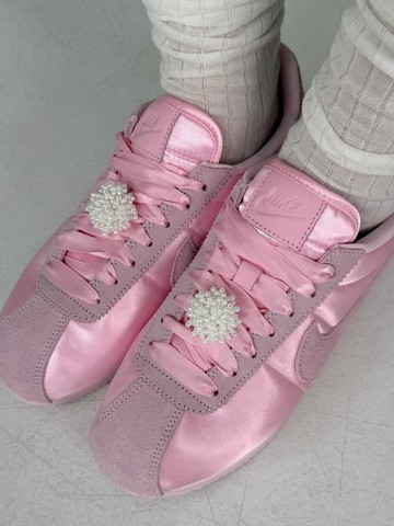 Pearl Flower 2-Piece Shoe Charm Set