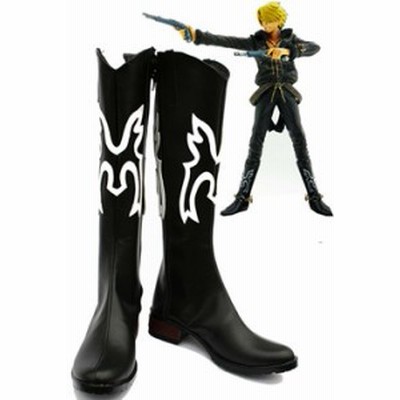 内祝い Gargamel コスプレ靴 One Piece ワンピース サンジ 415話 扉絵 コスプレブーツm1224 激安の Dududustore Com Br