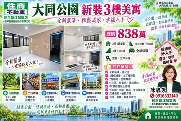 不用千萬!就能在三重成家!全新整理!清爽明亮!｜新北市三重區大同北路