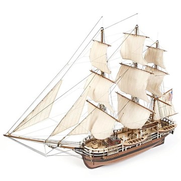 Essex Whaler 埃塞克斯捕鯨船  - 奧克爾精品木質模型船動手造 | 難易度 : 中