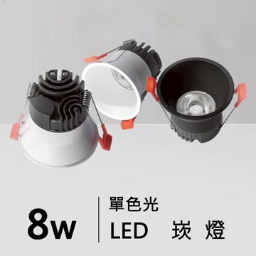 【崁入孔7-9公分】防眩光崁燈｜H05-JBR-30891、30892