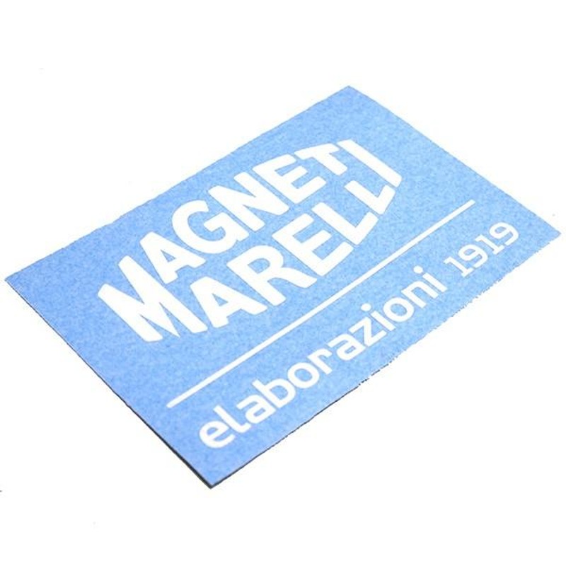 MAGNETI MARELLI elaborazione 1919ステッカー(切り文字タイプ) 15042 | LINEショッピング