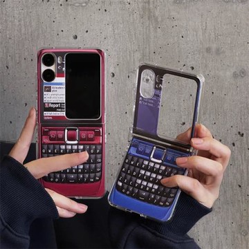 懷舊復古游戲機OPPOFindN3Flip手機殼新款oppo折疊屏find n2flip創意個性Findn2flip創意個性N3 Flip殼