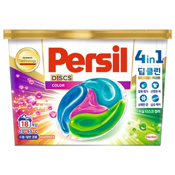 Persil 寶瀅 韓國原裝進口 護色洗衣膠囊  18入  1盒