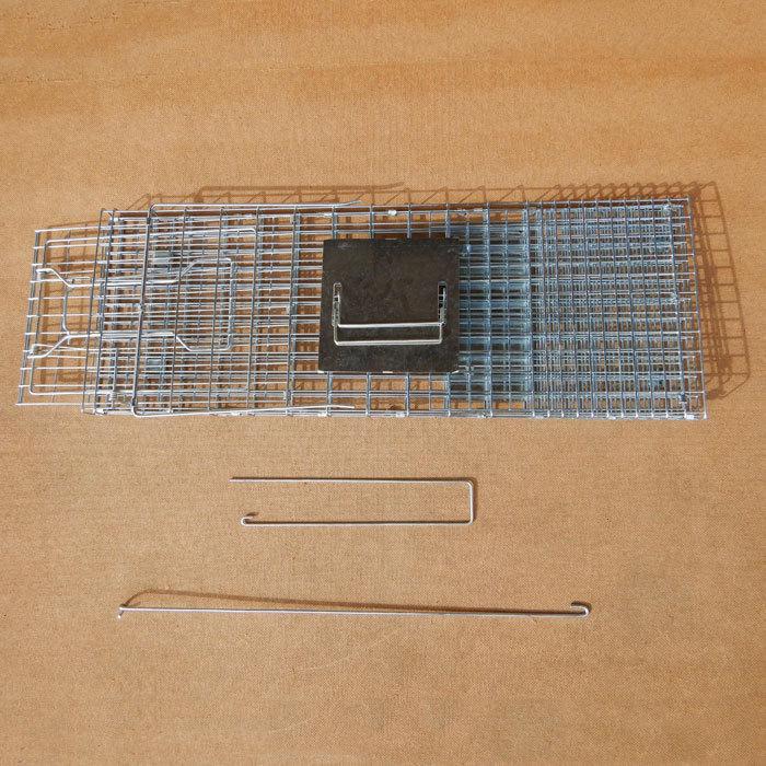 小動物用箱罠 折り畳み・踏板式