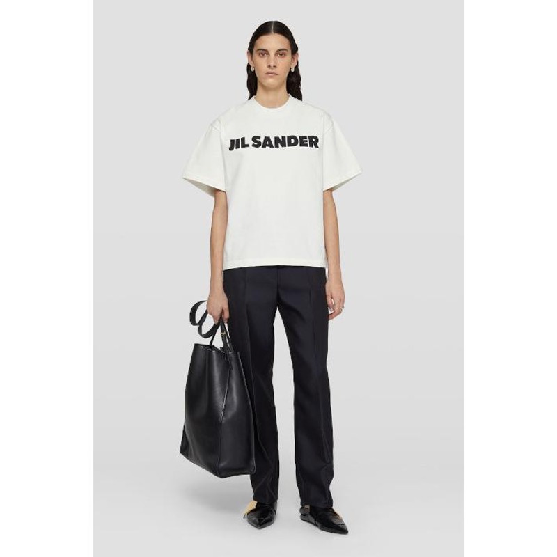 Jil Sander ジルサンダー ロゴ コットンジャージー ロンT 長袖 M