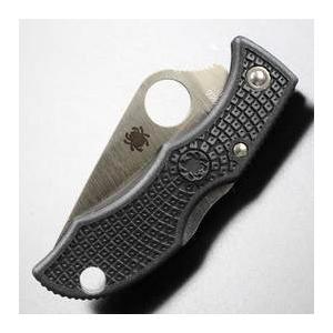 SPYDERCO 折りたたみナイフ てんとう虫 波刃 LBKS3