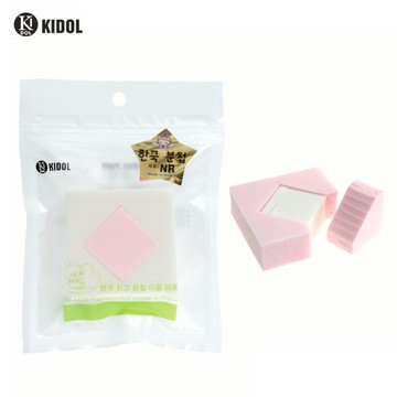 韓國KIDOL 柔彩多功能10切海綿  8-0058 / 化妝海綿 韓國海綿 海綿 粉撲 隔離霜 粉底霜