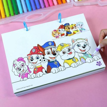 【臺灣-出貨】汪汪隊畫畫本兒童圖畫本塗色書3-6歲幼兒園塗鴉繪畫冊塗顏色填充
