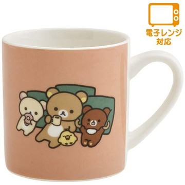 【震撼精品百貨】Rilakkuma San-X 拉拉熊懶懶熊~日本SAN-X拉拉熊陶瓷馬克杯-躺*86065