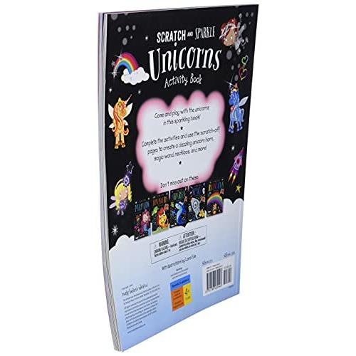 Scratch and Sparkle Unicorns Activity Book