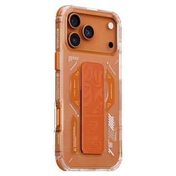 SKINARMA Helio 磁吸支架防摔殼  橘色  iPhone 17 Pro Max