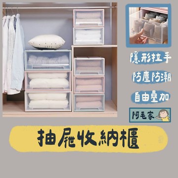 收納箱 透明收納箱 抽屜收納盒 抽屜收納箱 衣物整理箱 收納櫃 衣櫃收納箱 置物箱 收納櫃 5L 8L 13L 20L