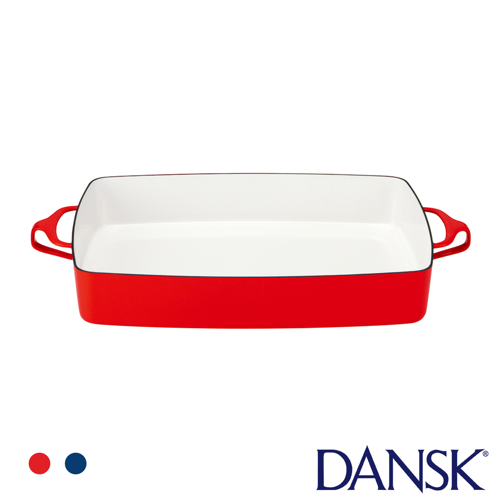 【DANSK】DK珂本琺瑯焗烤盤