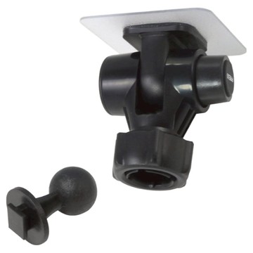 digidock 行車紀錄器支架 黏貼式透明底座 + T頭 CAM-AST1  1個  黑色