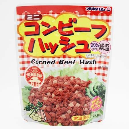 オキハム ミニコンビーフハッシュ75g×12個セット 沖縄お土産　沖縄の味　簡単料理　お買い得